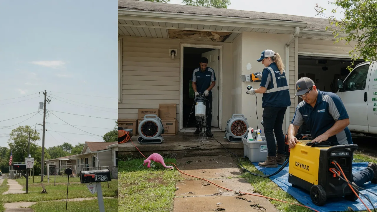 Storm Damage Water Removal in Franklin Springs, GA near me